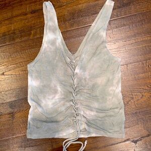 American eagle front tie tank top.